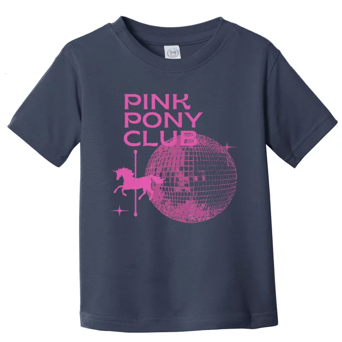 Retro Funny IM Gonna Keep On Dancing Pink Pony Clubs Disco Toddler T-Shirt