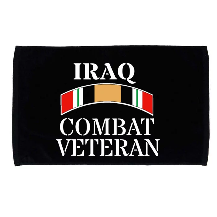 Red Friday Iraqi War Service Ribbon Iraq War Veteran Microfiber Hand Towel