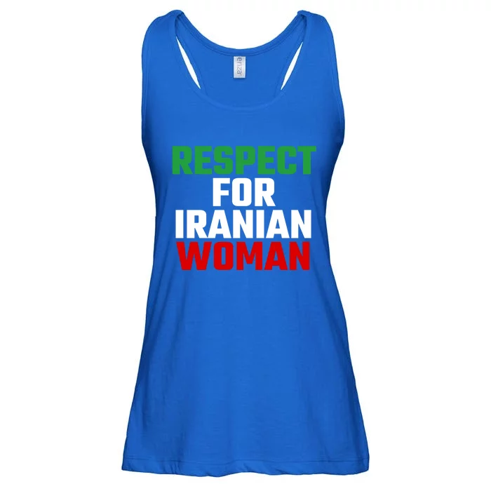 Respect For Iranian Great Gift Ladies Essential Flowy Tank