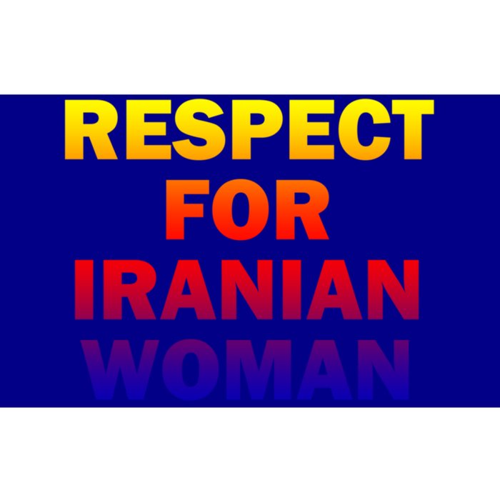 Respect For Iranian Cool Gift Bumper Sticker