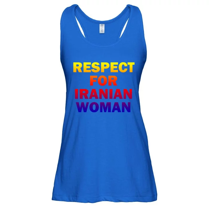 Respect For Iranian Cool Gift Ladies Essential Flowy Tank