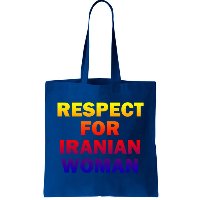 Respect For Iranian Cool Gift Tote Bag