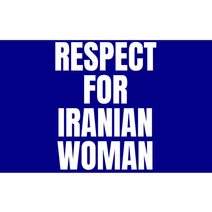 Respect For Iranian Meaningful Gift Bumper Sticker