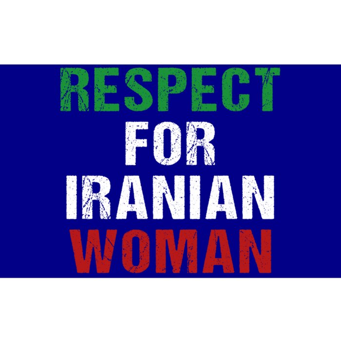 Respect For Iranian 'S Rights Activist Iran Flag Gift Bumper Sticker