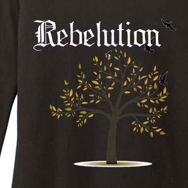 Rebelution Falling Into Place Womens CVC Long Sleeve Shirt