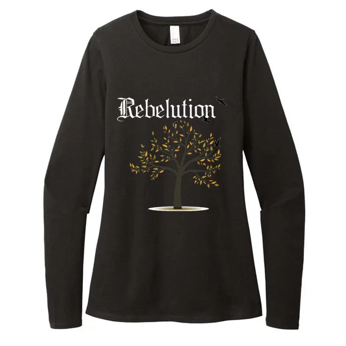 Rebelution Falling Into Place Womens CVC Long Sleeve Shirt