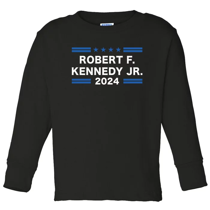 Robert F. Kennedy Jr. For President 2024 Toddler Long Sleeve Shirt