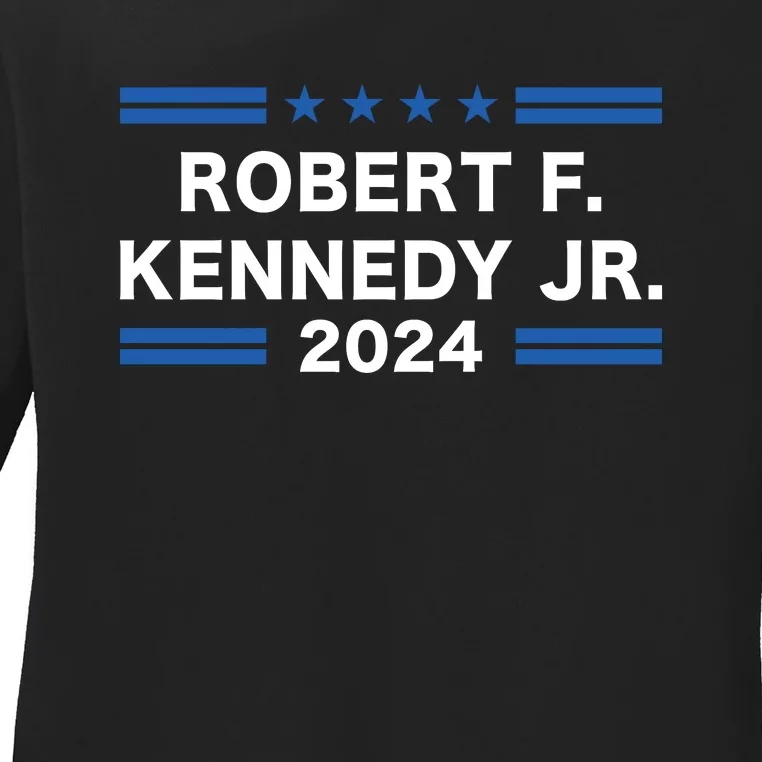 Robert F. Kennedy Jr. For President 2024 Ladies Long Sleeve Shirt