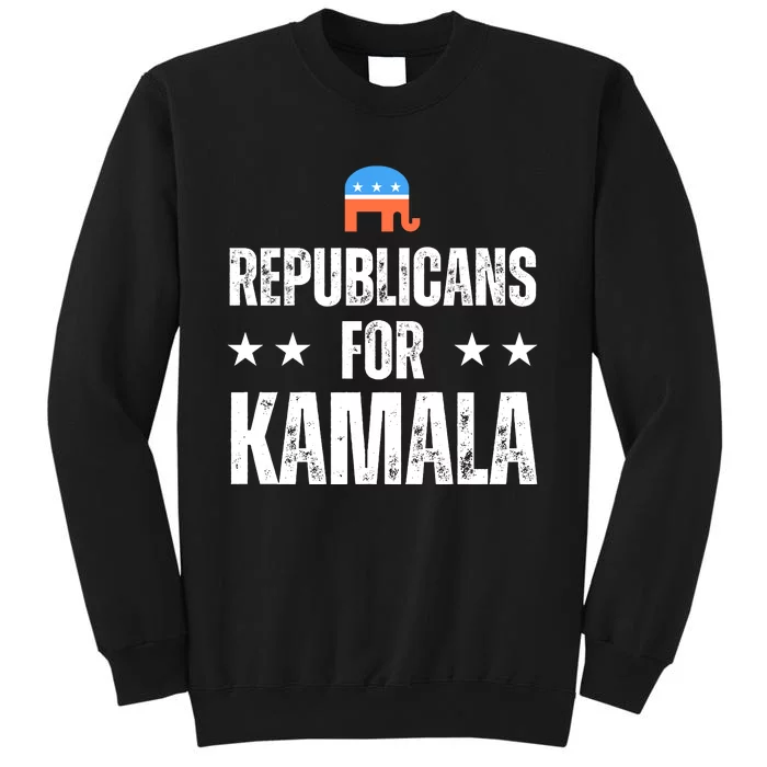 Republicans For Kamala Harris Tall Sweatshirt