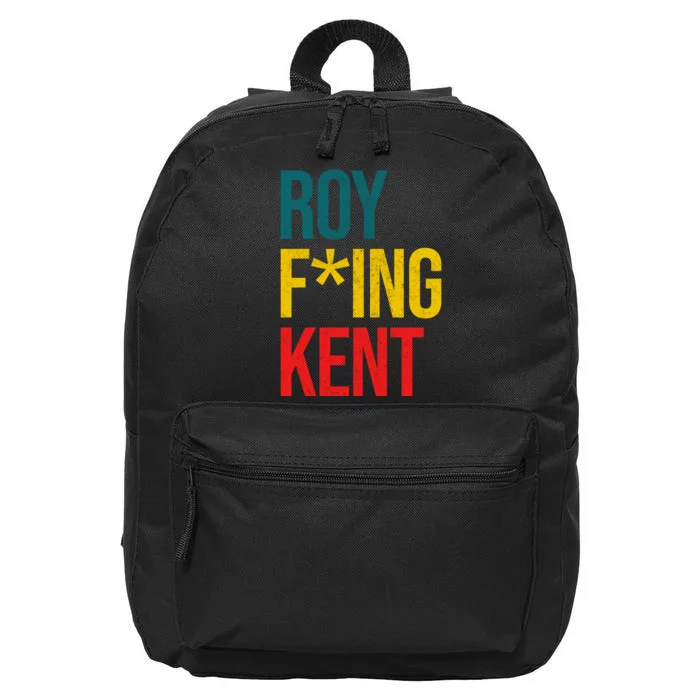 Roy F*ing Kent Colorful Logo Meme 16 in Basic Backpack