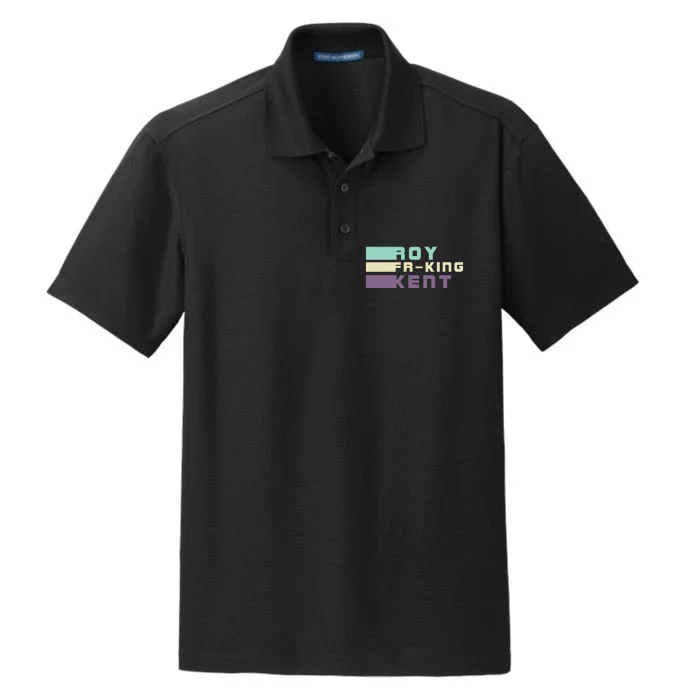 Roy Freaking Kent, Roy Fing Kent Retro Dry Zone Grid Performance Polo