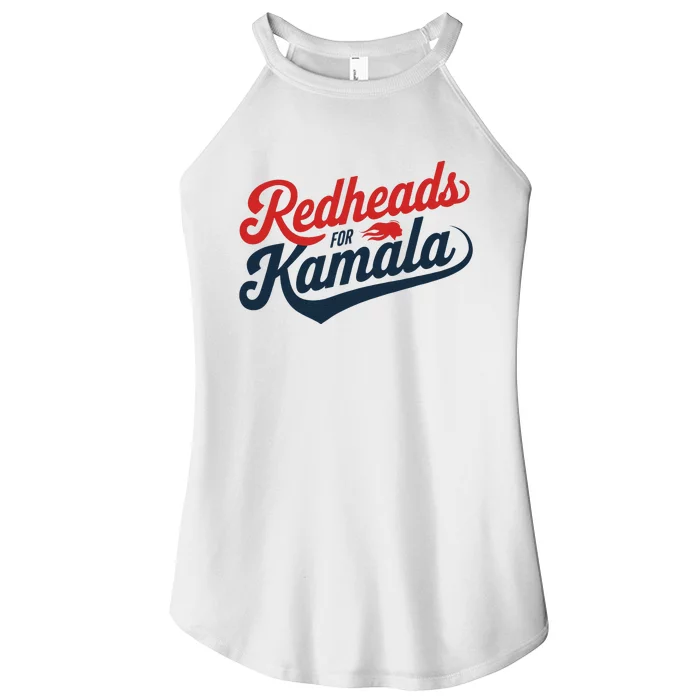 Redheads For Kamala 2024 Harris Walz Vintage Women’s Perfect Tri Rocker Tank