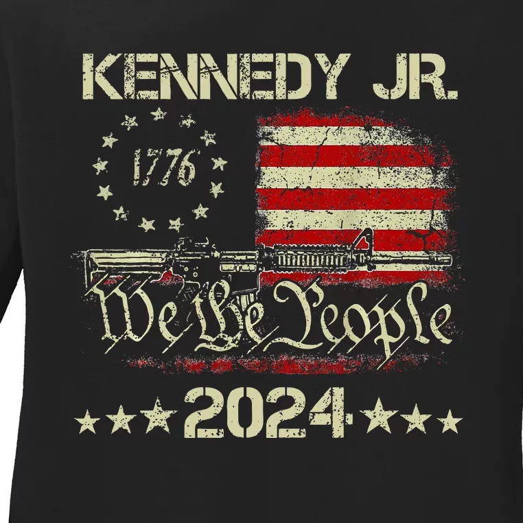 Robert F. Kennedy Jr. For President 2024 Ladies Long Sleeve Shirt