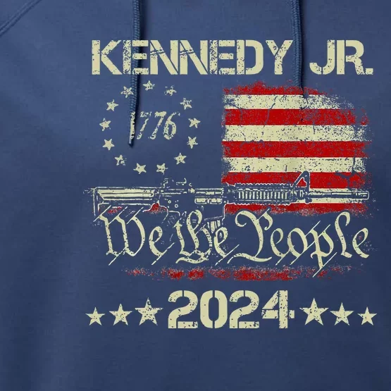 Robert F. Kennedy Jr. For President 2024 Performance Fleece Hoodie