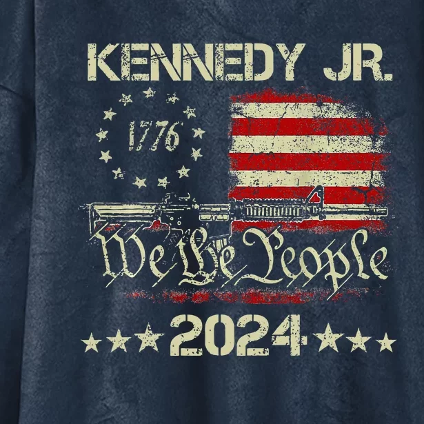 Robert F. Kennedy Jr. For President 2024 Hooded Wearable Blanket