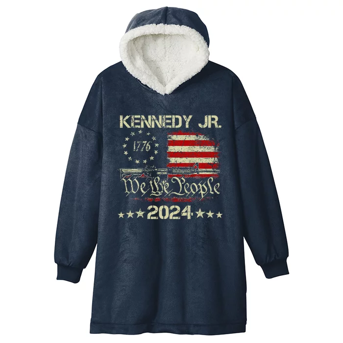 Robert F. Kennedy Jr. For President 2024 Hooded Wearable Blanket