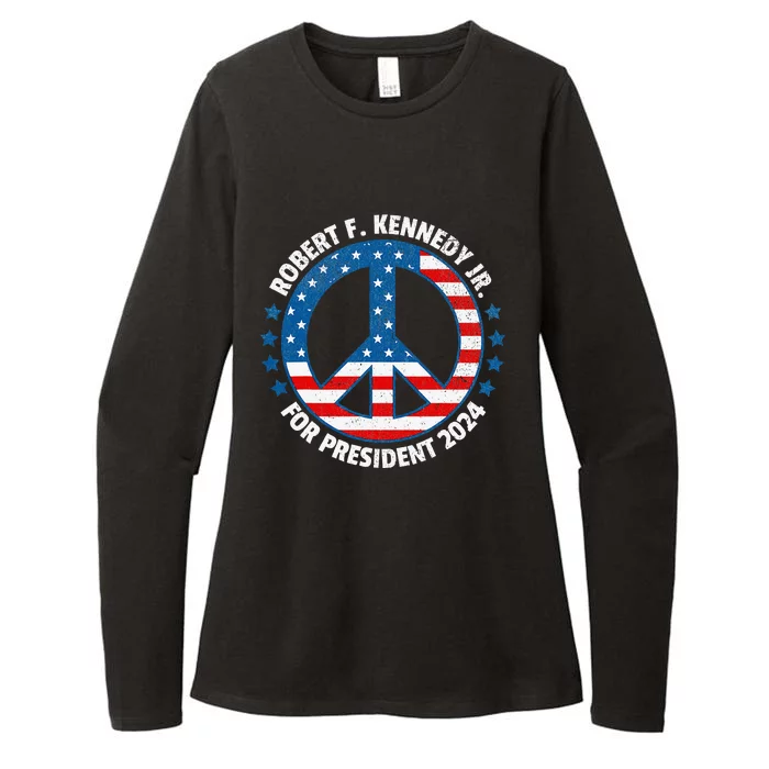 Robert F Kennedy Jr Vote Peace 2024 President Election Womens CVC Long Sleeve Shirt