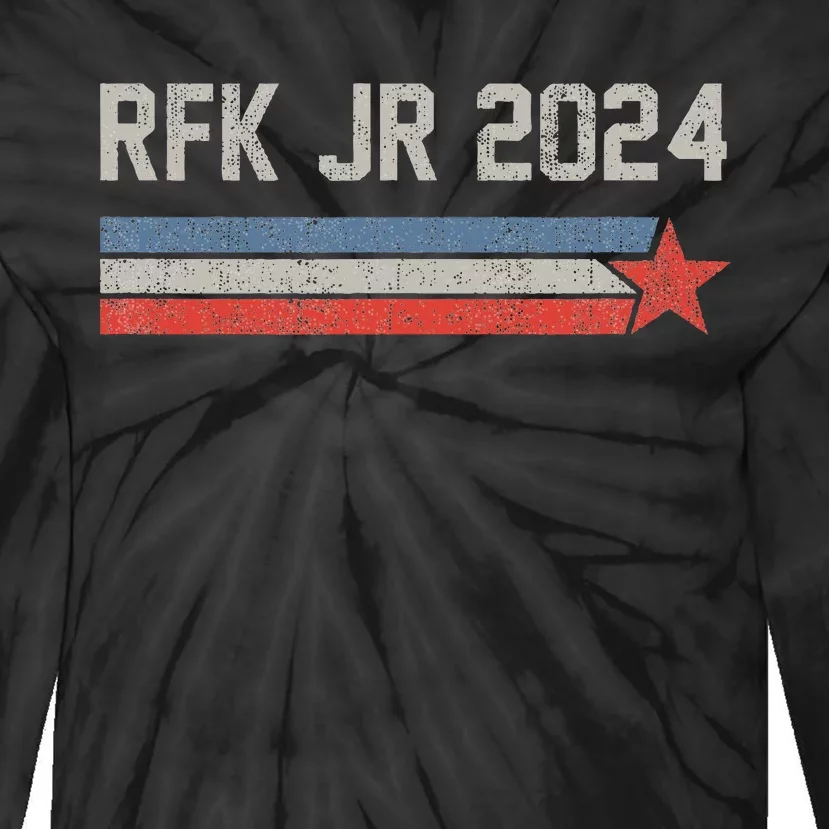 Robert F. Kennedy Jr 2024 Kennedy For President Tie-Dye Long Sleeve Shirt