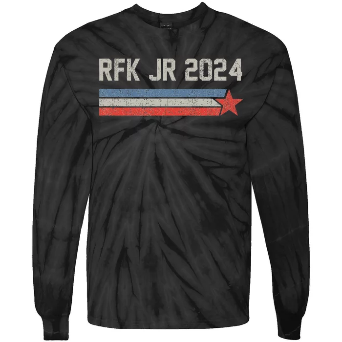 Robert F. Kennedy Jr 2024 Kennedy For President Tie-Dye Long Sleeve Shirt