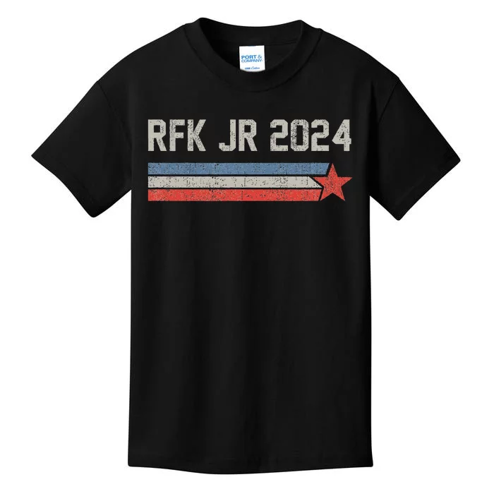 Robert F. Kennedy Jr 2024 Kennedy For President Kids T-Shirt