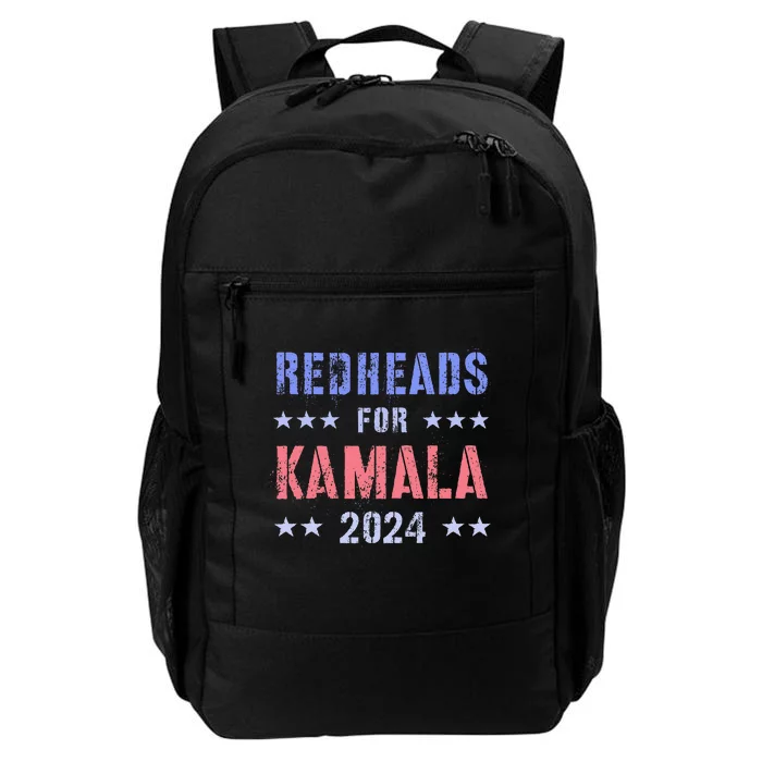 Redheads For Kamala 2024 Feminist Grab Him By Ballot Daily Commute Backpack