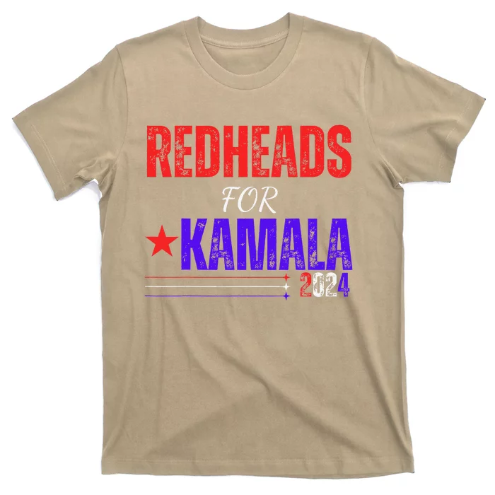 Redheads For Kamala 2024 Harris Walz Redheads For Kamala T-Shirt