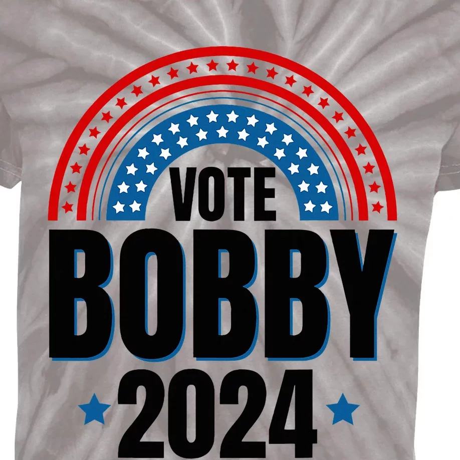 Robert F Kennedy Jr Vote Bobby 2024 President Election Rfk Kids Tie-Dye T-Shirt