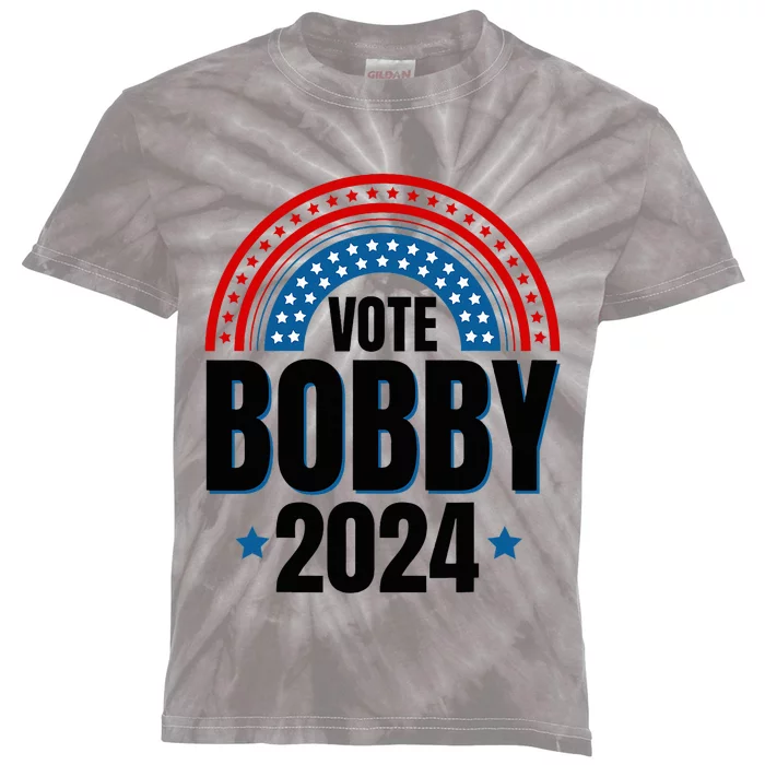 Robert F Kennedy Jr Vote Bobby 2024 President Election Rfk Kids Tie-Dye T-Shirt