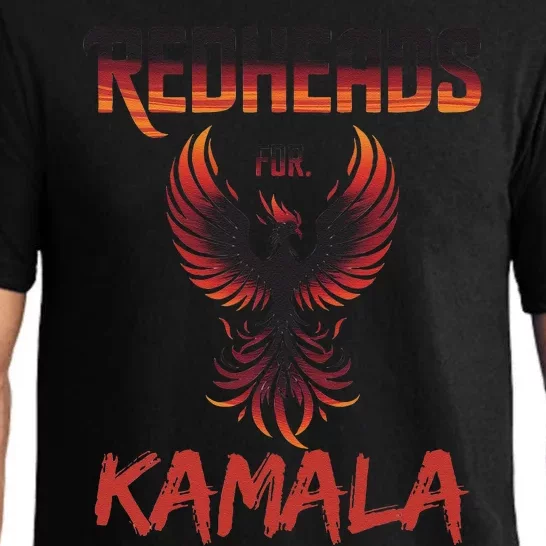 Redheads For Kamala 2024 Harris Walz Redheads For Kamala Pajama Set