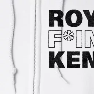 Roy Freaking Kent Men Women Full Zip Hoodie