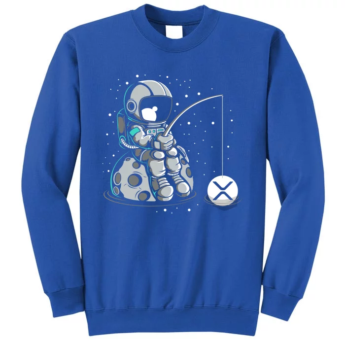 Ripple Fishing Krypto Bullrun Xrp Token Rich Millionaire Gift Sweatshirt