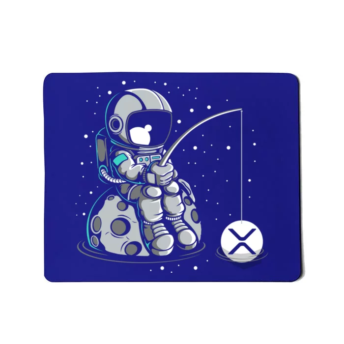 Ripple Fishing Krypto Bullrun Xrp Token Rich Millionaire Gift Mousepad