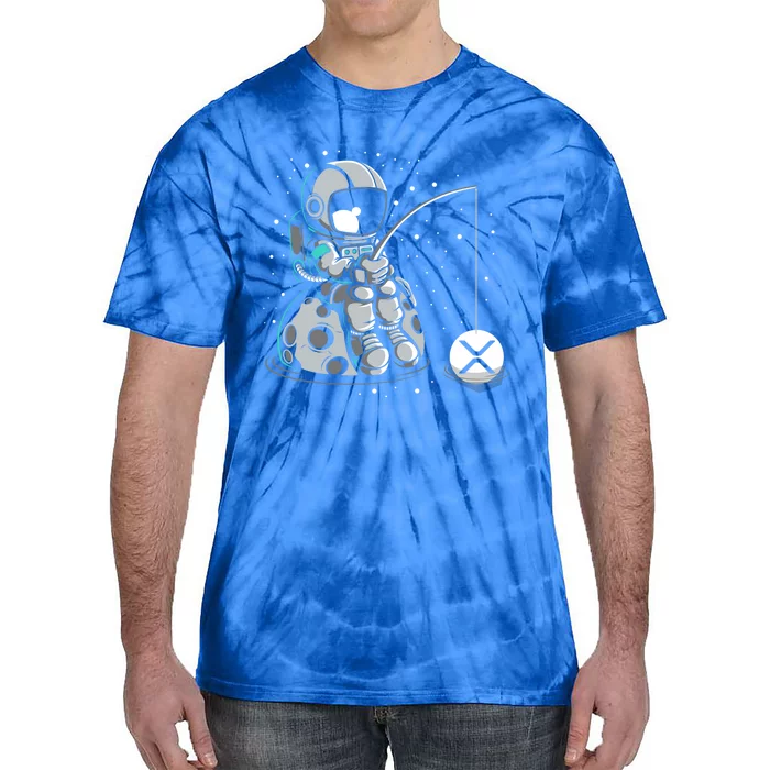 Ripple Fishing Krypto Bullrun Xrp Token Rich Millionaire Gift Tie-Dye T-Shirt