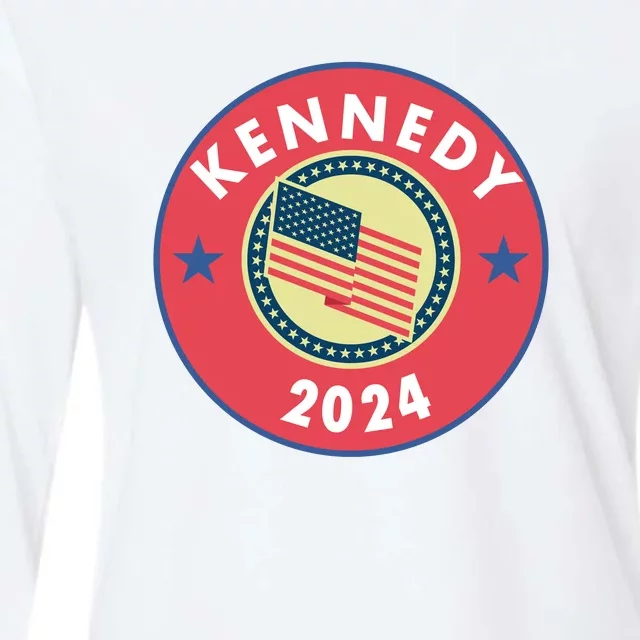 Robert Kennedy Jr 2024 Presidential Womens Cotton Relaxed Long Sleeve T-Shirt