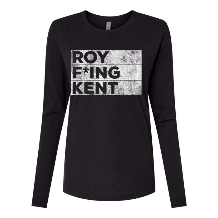 Roy Freaking Kent Vintage Retro Funny Womens Cotton Relaxed Long Sleeve T-Shirt