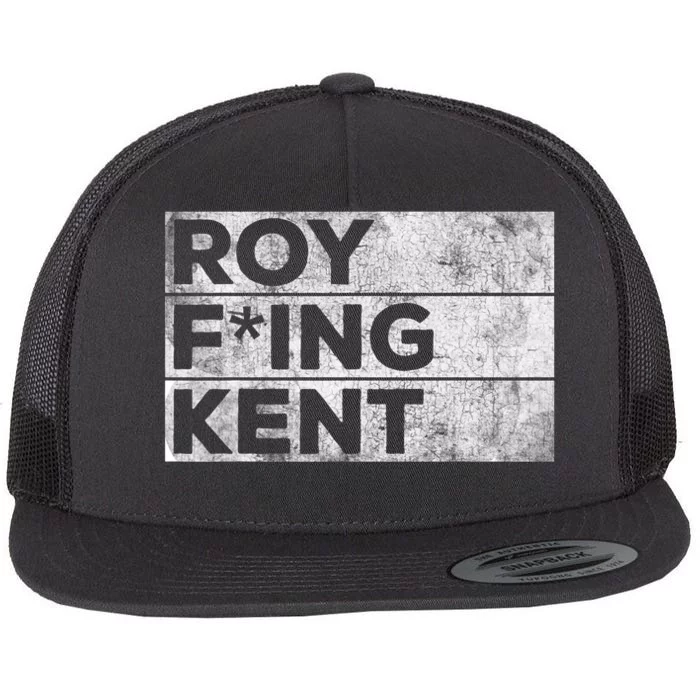 Roy Freaking Kent Vintage Retro Funny Flat Bill Trucker Hat