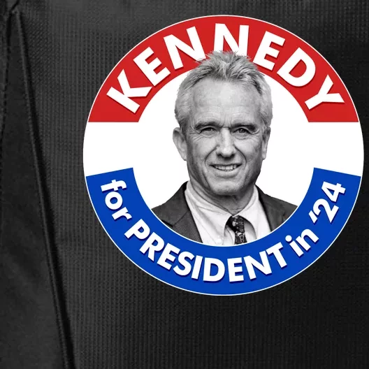 Robert F Kennedy Jr For President In 2024 Emblem Button City Backpack