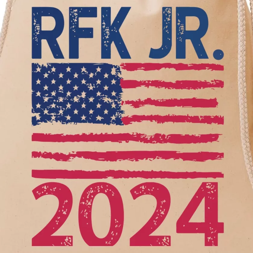 Robert F Kennedy Jr RFK For President 2024 Drawstring Bag