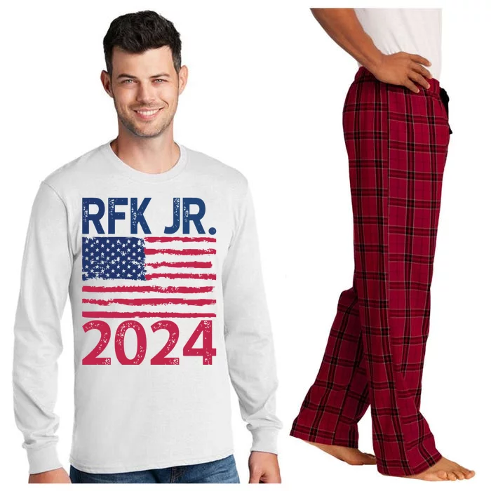 Robert F Kennedy Jr RFK For President 2024 Long Sleeve Pajama Set