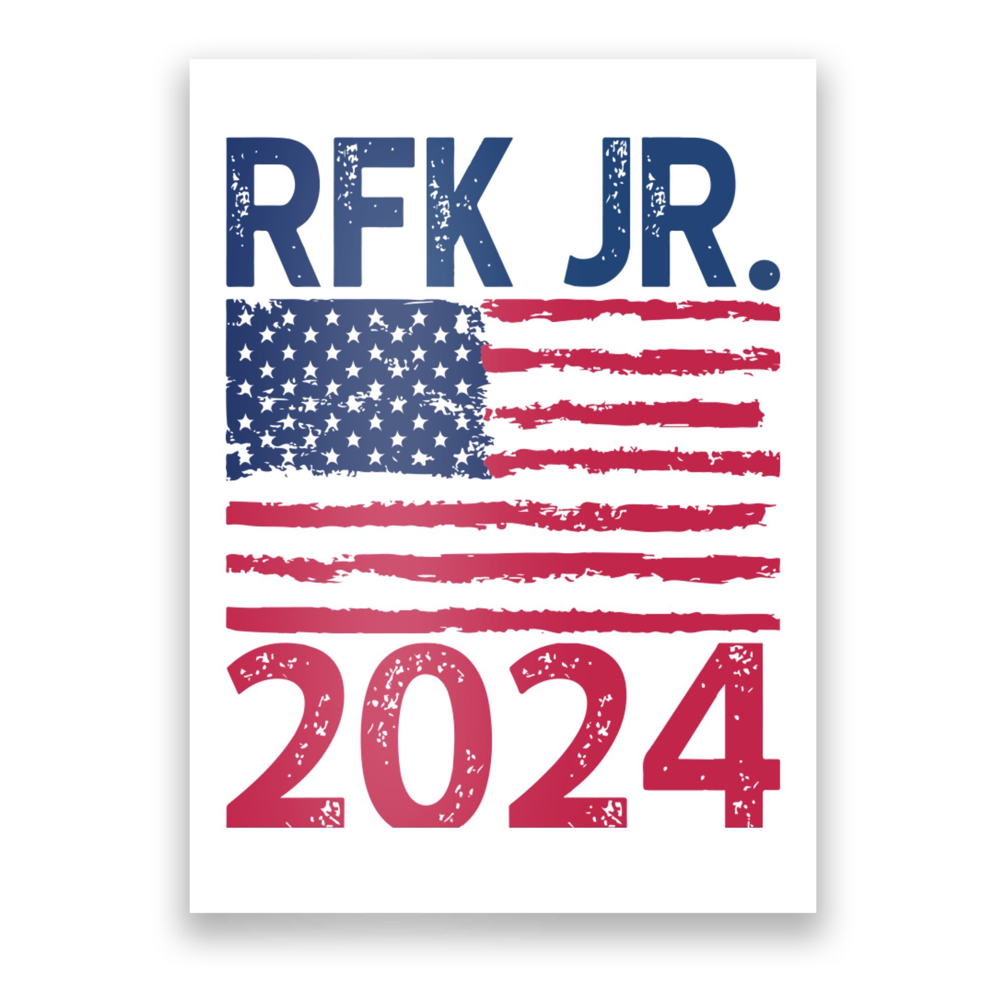 Robert F Kennedy Jr RFK For President 2025 Poster TeeShirtPalace