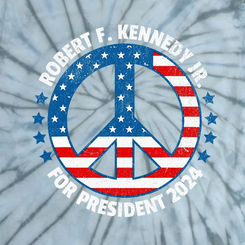 Robert F Kennedy Jr Vote Peace 2024 President Tie-Dye T-Shirt