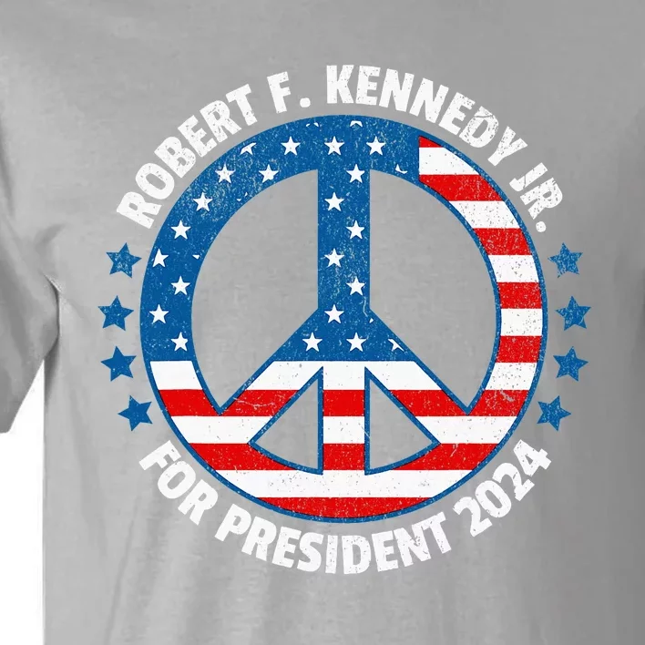 Robert F Kennedy Jr Vote Peace 2024 President Tall T-Shirt