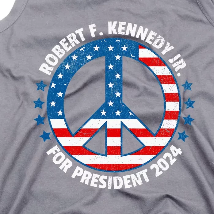 Robert F Kennedy Jr Vote Peace 2024 President Tank Top