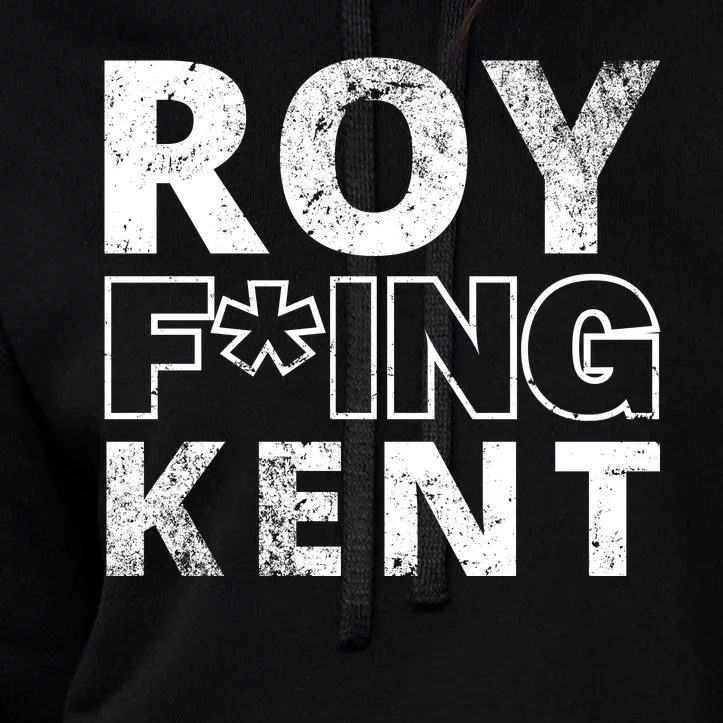 Roy Freaking Kent Vintage Crop Top Hoodie