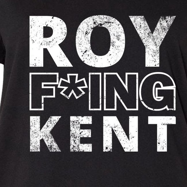 Roy Freaking Kent Vintage Women's V-Neck Plus Size T-Shirt