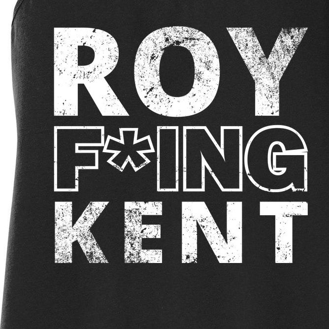 Roy Freaking Kent Vintage Women's Racerback Tank