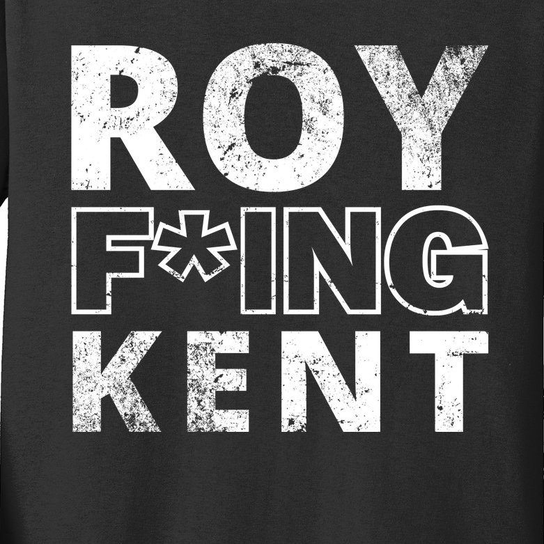 Roy Freaking Kent Vintage Kids Long Sleeve Shirt