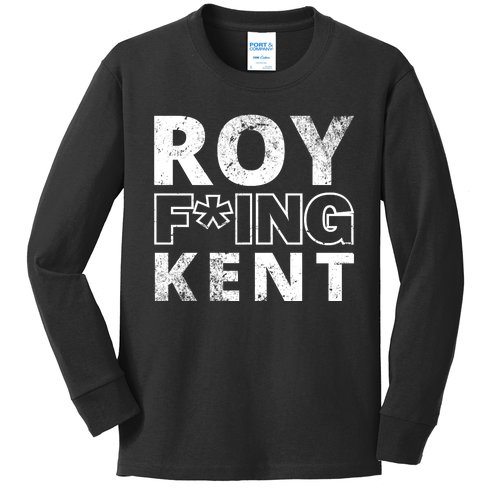 Roy Freaking Kent Vintage Kids Long Sleeve Shirt