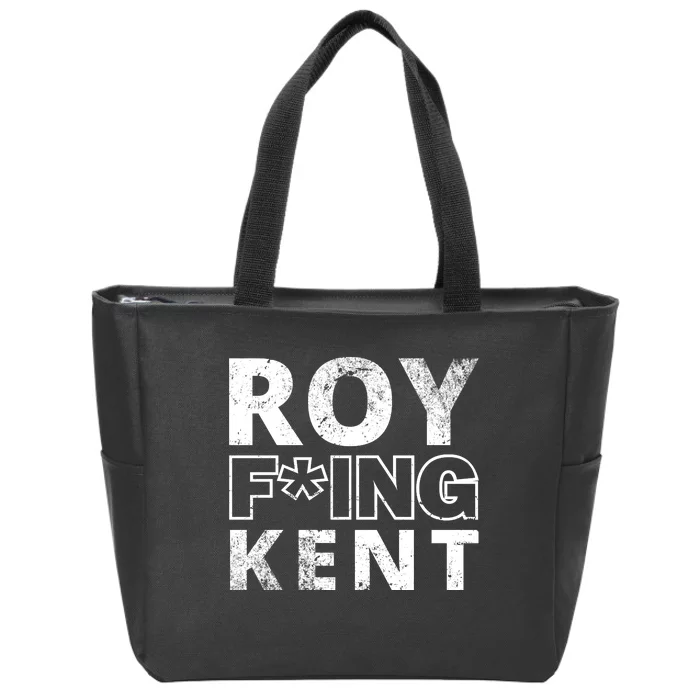 Roy Freaking Kent Vintage Zip Tote Bag