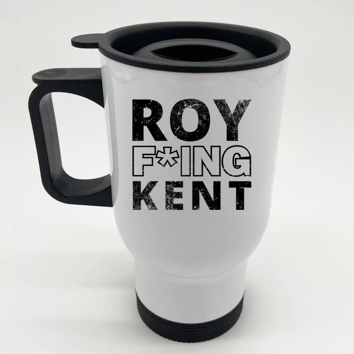 Roy Freaking Kent Vintage Front & Back Stainless Steel Travel Mug